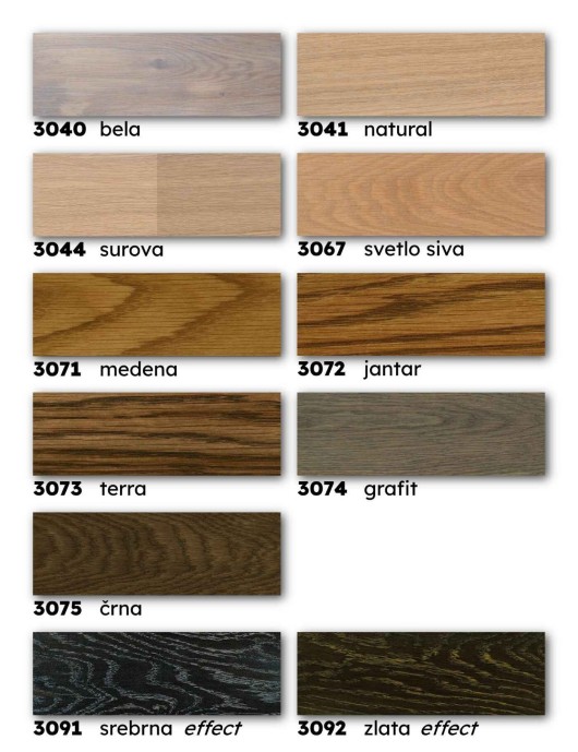 Osmo POLYX HARTWACHS COLOUR, barvno olje za parket s trdimi voski