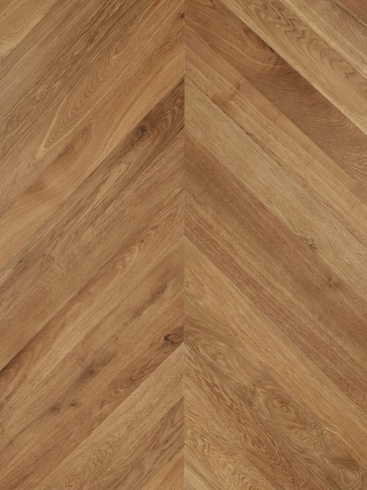 Dimljen lakiran hrastov chevron parket HONFLEUR product