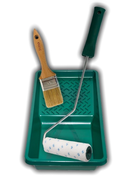 Žima set za oljenje parketa in terase, zeleni 100mm